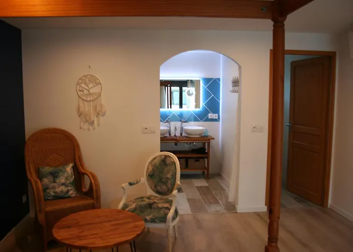 ベッド・アンド・ブレックファスト D'hotes Les Sables Blancs サン・ジュリアン・アン・ボルヌ